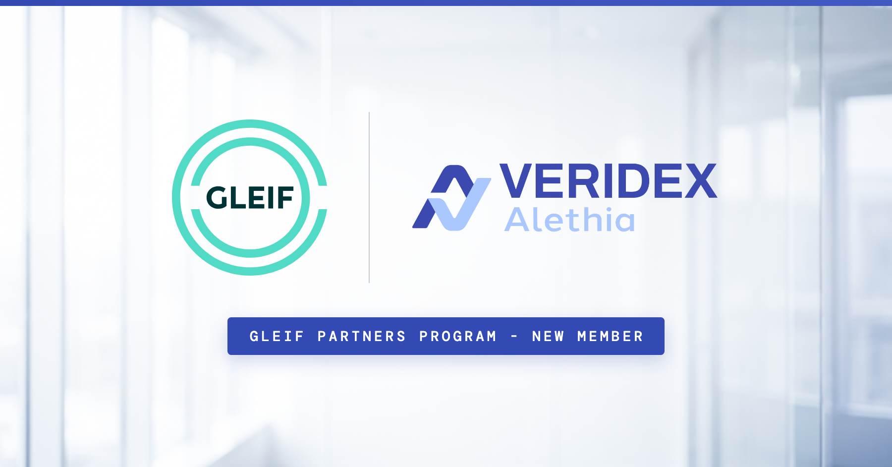 Now a member of the GLEIF Partners Program